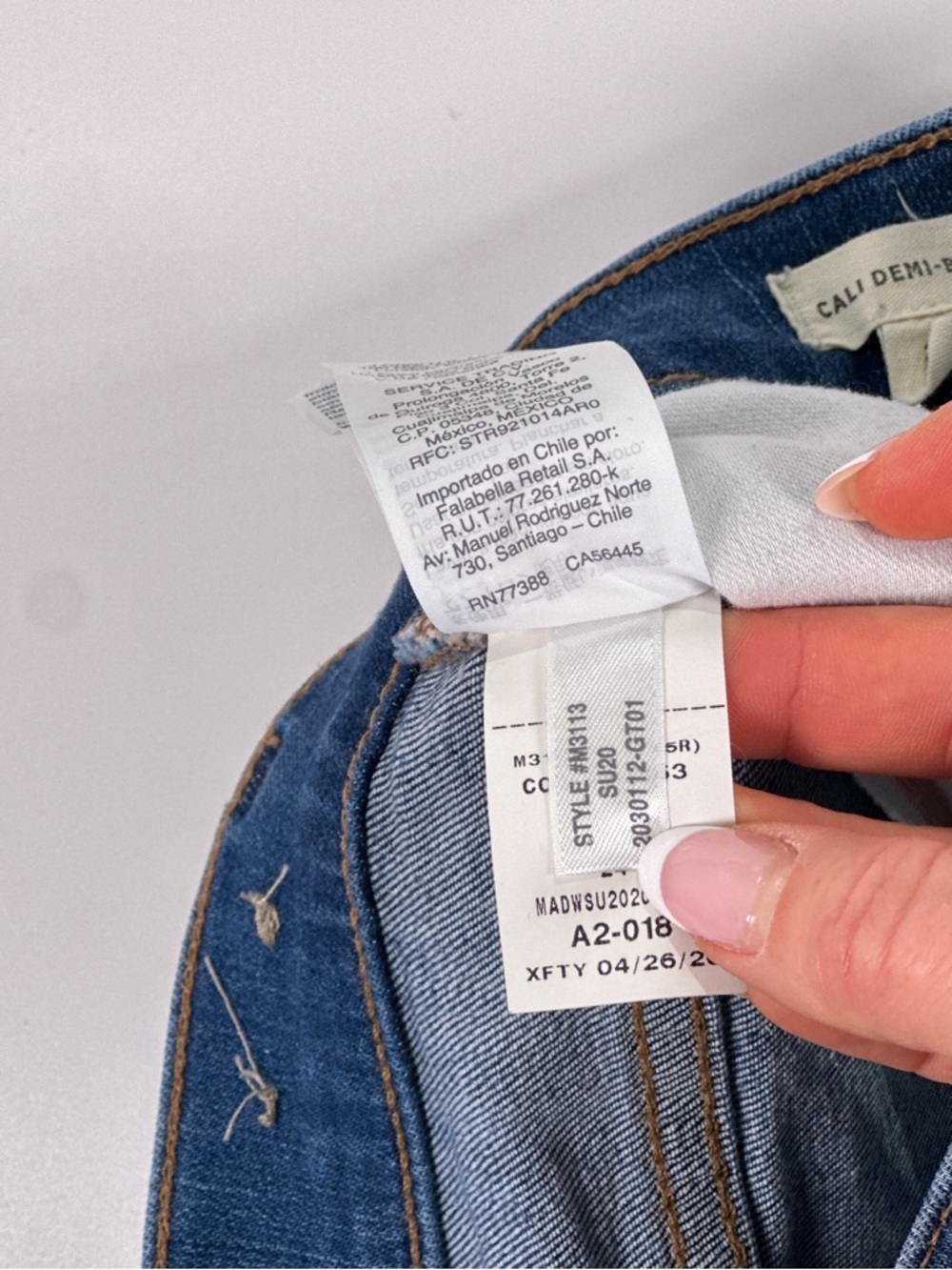 Madewell Cali Demi Boot Jeans High Rise Exposed Button Fly 24 - Picture 8 of 12